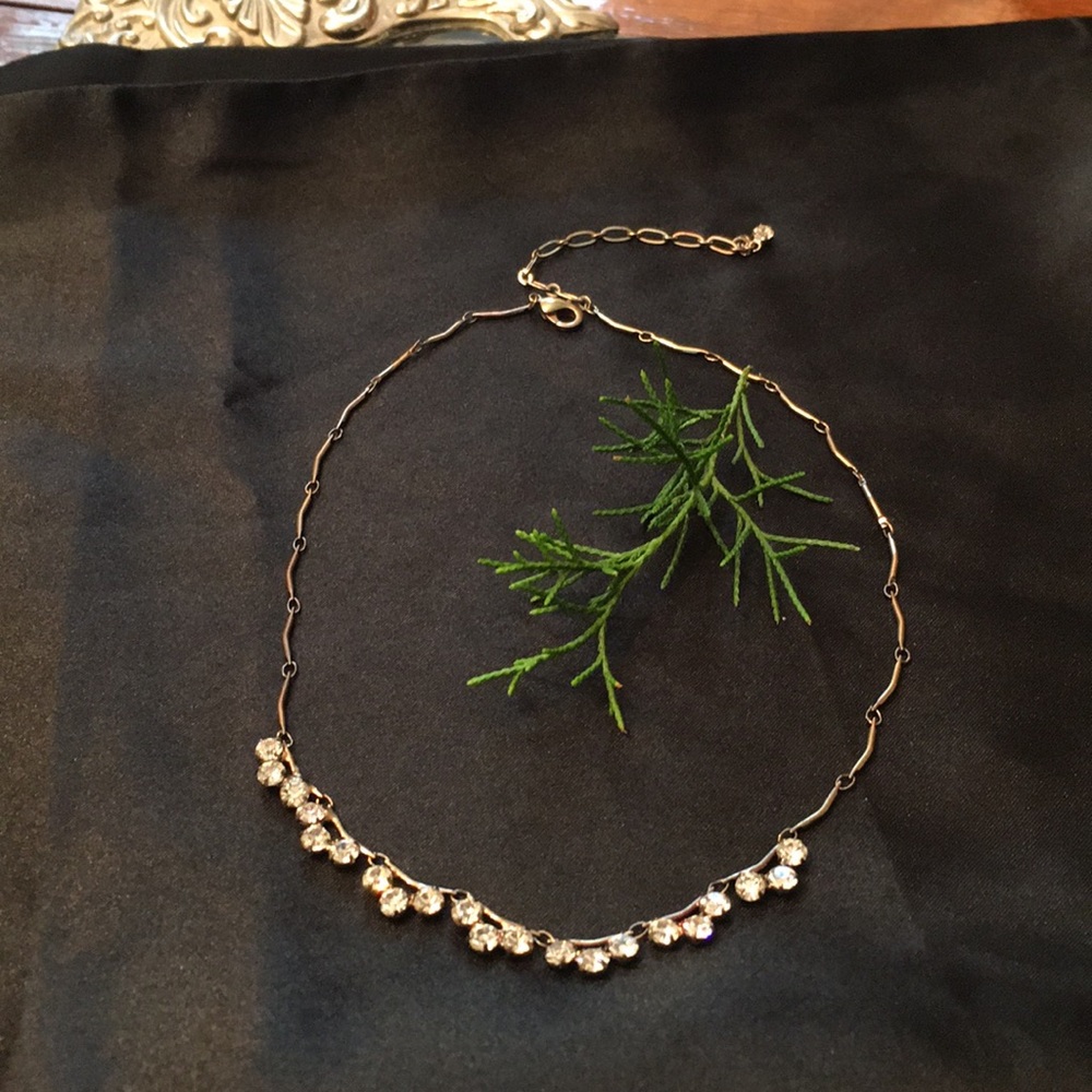 Vintage crystal chocker